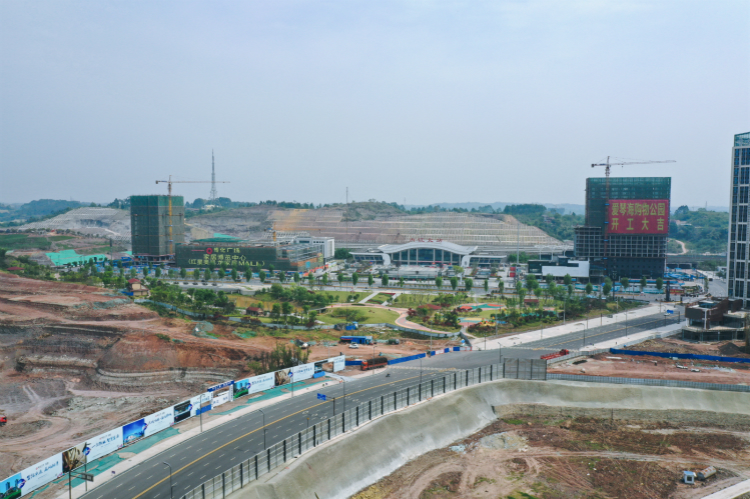 內(nèi)江高鐵站前廣場交通樞紐工程暨內(nèi)江電子商務產(chǎn)業(yè)園項目